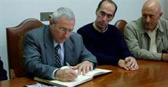 O alcalde recibiu onte ao ministro de Econom�a do pobo hebreo