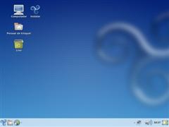 Interface da nova versi�n do Trisquel