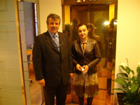 Reuni�n CIT VAL MI�OR y la Direcci�n Xeral de Turismo, con D�a. Pilar Morgade Saavedra, Subdirectora Xeral de Fomento e Cooperaci�n